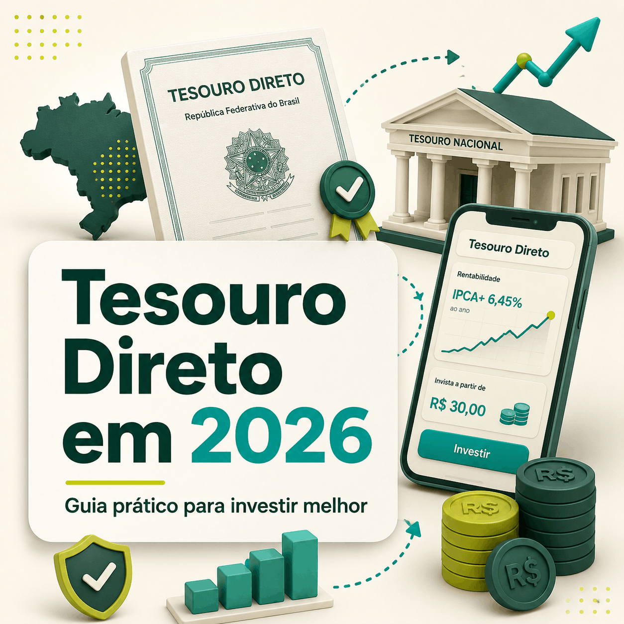 Guia completo do Tesouro direto 2026